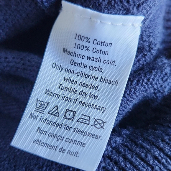 Janie And Jack Navy & White Knit Vest - Picture 12 of 12